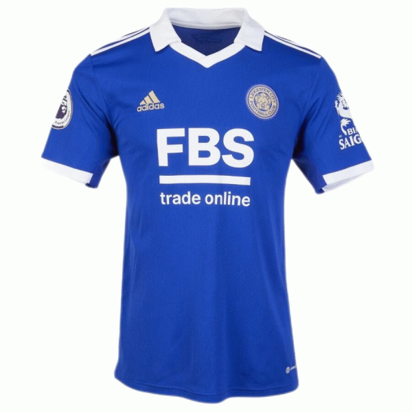 Leicester City Soccer Jersey Home Replica 2022/23
